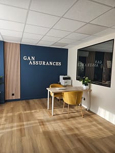 Photo rénovation de l'agence GAN ASSURANCES Laetitia Pacalet à VOIRON