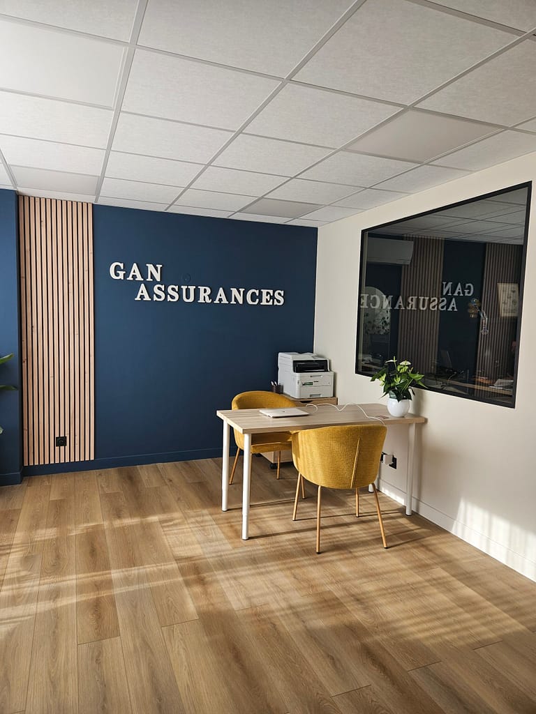 Photo rénovation de l'agence GAN ASSURANCES Laetitia Pacalet à VOIRON