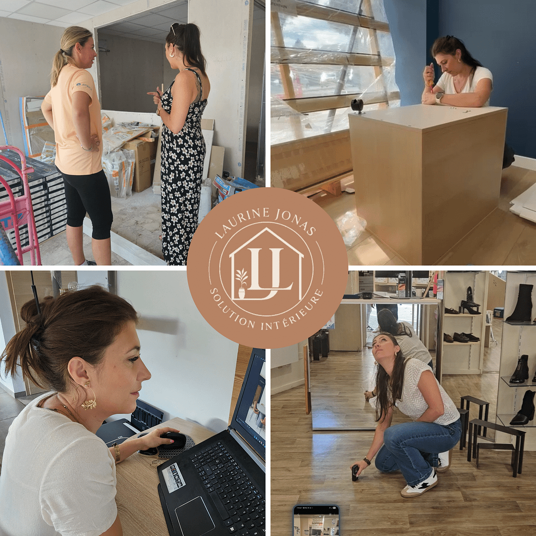 Neutral Photo Collage Grid Home Decor Instagram Post