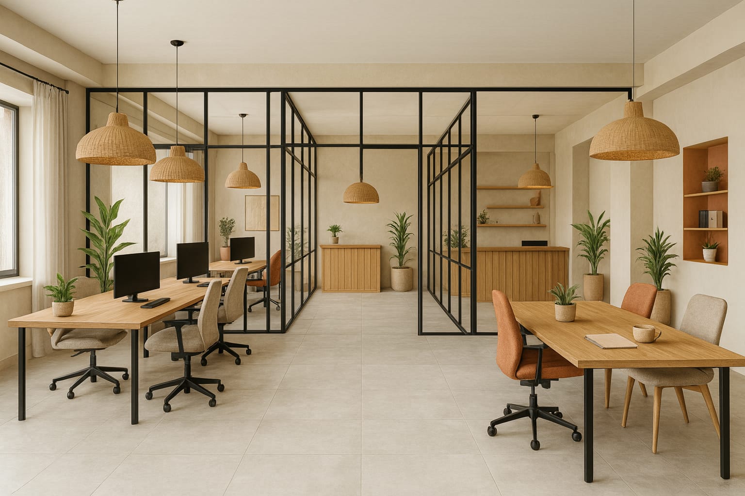 Du dessin à la réalité, bureau professionnel